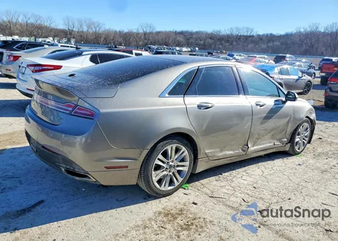 2016 Lincoln Mkz z USA, uszkodzony, nr VIN 3LN6L2G95GR621399